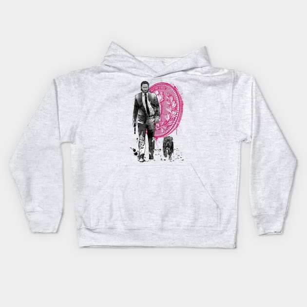 John Wick - The Continental Hotel Kids Hoodie by copacoba